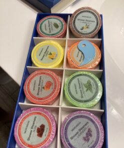 Shower Steamers, Shower Bombs Aromatherapy Relaxing Gift for Women, 8Pcs Essential Oil Bath Bomb Scent Steamer Fizzies for Mom Female Friends Christmas Valentines Mothers Day Ideas Set 48 81XaBTYO5TL