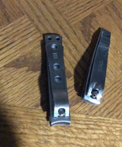 KOHM Nail Clippers for Thick Nails - Heavy-Duty, Stainless Steel, Tough, Professional Toenail Clippers w/Built-in File - Nail Cutters for Seniors and Adults Pack of 1 39 81XbAqQxTaL 1