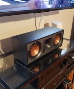 Klipsch R-52C Powerful Detailed Center Channel Home Speaker - Black Single 40 81Xc759XqL