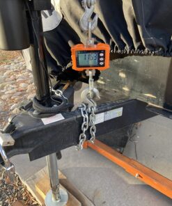 Hanging Scale,Klau 1000 kg 2000 lb Digital Industrial Heavy Duty Crane Scale Smart Measuring Tool Orange for Farm Factory S-orange 11 81XcTVw KL