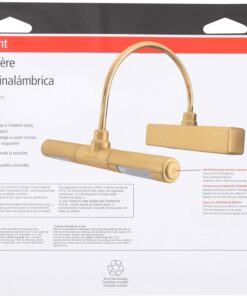 Rite Lite LPL602G battery operated Super Bright LED Picture Light Gold, Medium 23 81XdiSSMezL