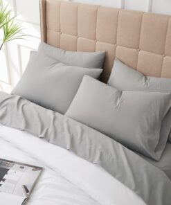 Southshore Fine Linens Extra Deep Pocket Sheet Set, Queen, 6 Piece, Steel Gray 23 81XdyIsJSEL