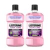 Listerine Total Care Zero Alcohol Anticavity Mouthwash, Bad Breath Treatment, Alcohol Free Mouthwash for Adults; Fresh Mint Flavor, 1 L (Pack of 2)