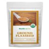 Healthworks Flax Seed Ground Powder Cold Milled Raw Organic (32 Ounces / 2 Pounds) | All-Natural | Contains Protein, Fiber, Omega 3 & Lignin/Lignan | Smoothies, Coffee, Shakes & Oatmeal 10 81XjJrq5pCL