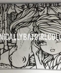 Sweet & Simple Whimsy Girls: Mermaids and More to Color 88 81Xk6xsffsL