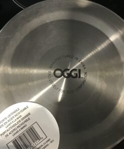 Oggi Stainless Steel Jumbo Utensil Holder - 7" Utensil Caddy, Weighted Base for Stability - Extra Large Utensil Crock and Countertop Utensil Organizer, Stainless Steel Stainless Steel - 7" 44 81Xmnv5fDNL