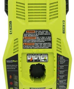 Ryobi P128 Upgrade Kit: Intelliport 18V Lithium Ion Battery Charger (P117) and Single 18V Lithium Ion Battery (P102) Compatible With One+ System 13 81XnKwwLrBL