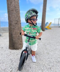 Strider 12” Sport Bike - No Pedal Balance Bicycle for Kids 18 Months to 5 Years - Includes Safety Pad, Padded Seat, Mini Grips & Flat-Free Tires - Tool-Free Assembly & Adjustments Matte Gray 13 81XoJLWvNSL