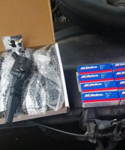 ENA Set of 8 Curved Boot Ignition Coil Pack Compatible with Ford Lincoln Mercury 4.6L 5.4L V8 Replacement for DG508 C1454 C1417 FD503 1L2U12029AA I2LU-12A388-AA C1417 DG473 DG481 DG491 51 81Xp0N8ZriL