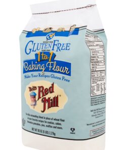 Bob's Red Mill Gluten Free 1-to-1 Baking Flour, 5 Pound 5 Pound (Pack of 1) Standard 15 81Xp1gdos7L