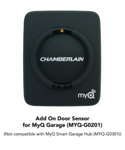Chamberlain MyQ Universal Smart Garage Door Opener Second Door Sensor MYQ-G0202; Works with Chamberlain MyQ Universal Smart Garage Door Opener (MYQ-G0201 ONLY) 6 81XpeXxpf L
