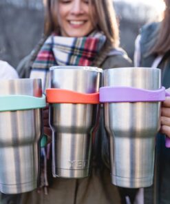 Grab Life Outdoors - Handle For YETI Rambler 30 Oz Tumbler Cup - Fits Ozark Trail, RTIC & more - (Handle Only) - Black 29 81Xq4rQM pL