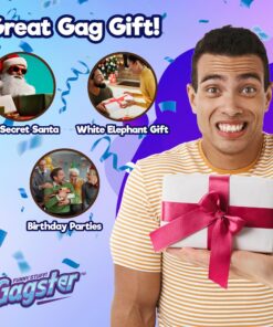 Gagster Donald Trump Toilet Paper Roll - 3 Ply Funny Novelty Bathroom Tissue Gag - 200 Sheets Per Roll - Joke Gifts - Prank Gift for Adults Black and White Printed Sheets - Make Your Butt Laugh Trump Black & White 13 81XqZvalxjL