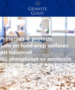 Granite Gold Daily Cleaner Refill Streak-Free Cleaning for Granite, Marble, Travertine, Quartz, Natural Stone Countertops, and Floors, 64 Fluid Ounces, 1-Pack Daily Cleaner Refill, 64 fl. oz. 12 81XrWxUgJ0L