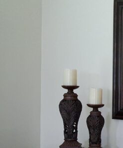 LED Lytes Timer Remote Control Flameless Candle Set, 3 Flickering Candles, 3 in Wide by 4, 5, 6 in Tall, Real Ivory Wax and Amber Flame, Home Decor, Large Battery Powered for Gifts for Mom Round Ivory Wax and Amber Flame 40 81XsPJpDt9L