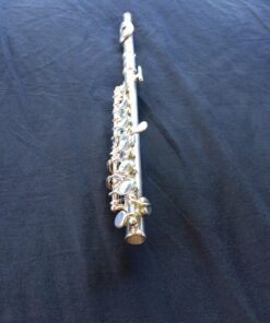 Eastar Piccolo Instrument for Beginners Students, Key of C Piccolo Flute, with Hard Case Cleaning Rod, Cloth, Swab and Gloves, 2-Piece, Silver Plated Piccolo, EPC-2S 25 81XtP3NNFwL