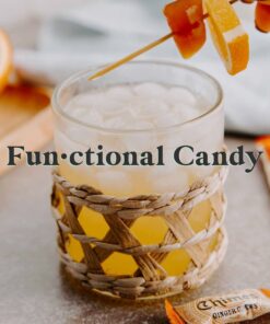 CHIMES PEPPERMINT Ginger Chews (1-Pound 1 LB BAG) Premium Natural Chewy Ginger Candy — 16 OZ Individually Wrapped Ginger Chew Candy 1 Pound (Pack of 1) 13 81Xu8fjaML 1