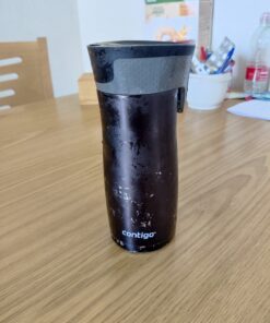 Contigo West Loop Stainless Steel Vacuum-Insulated Travel Mug with Spill-Proof Lid, Keeps Drinks Hot up to 5 Hours and Cold up to 12 Hours, 16oz Black 44 81XvHQTwzKL