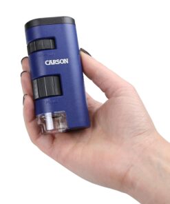 Carson Pocket Micro 20x-60x LED Lighted Zoom Field Microscope with Aspheric Lens System (MM-450),Blue Pocket Micro (MM-450) 19 81Xx6p44hDL