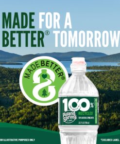 Poland Spring Brand 100% Natural Spring Water, 16.9 oz Plastic Bottles (Pack of 24) No flavor 16.91 Fl Oz (Pack of 24) 16 81XxlVG0gCL