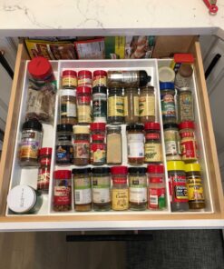 Dial Industries Expand-A-Drawer Spice Tray, White 27 81Xy2iOQGeL