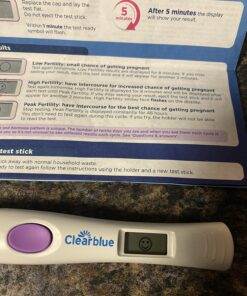 Clearblue Advanced Digital Ovulation Test, Predictor Kit, featuring Advanced Ovulation Tests with digital results, 20 ovulation tests ADOT 20 41 81Y0jnPXdXL