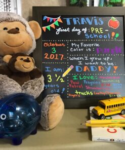 Neon Chalk Marker for Chalkboard Liquid Pen 8 Pack 5mm Bold Tip Erasable and Washable Bold 5mm Neon Colors 35 81Y2Ow3i6qL