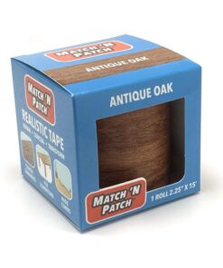 Alternative view of MATCH 'N PATCH Realistic Wood Grain Repair Tape, Antique Oak, 2.25 inch x 15 feet, Adhesive Repair Patch for Furniture, Floors, Cabinets, Windows, Doors, RV, Home Decor, DIY