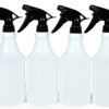 Vivaplex, 4, Large, 24 oz, Sturdy, Empty, Plastic Spray Bottles, with Black Trigger Sprayers 22 81Y3VFrd3lL