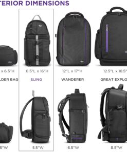 Altura Photo Camera Sling Bag DSLR - Camera Backpack for Canon, Nikon, Sony & GoPro Bag - Crossbody Camera Bag for Photographers - Camera Accessories 48 81Y5MK7XHSL 1