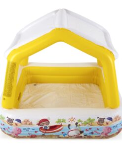 Intex Sun Shade Inflatable Pool, 62" X 62" X 48", for Ages 2+ Play Center Only 27 81Y5fcXevBL