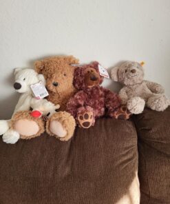 GUND Philbin Classic Teddy Bear, Premium Stuffed Animal for Ages 1 and Up, Chocolate Brown, 12” 33 81Y6 5czrpL