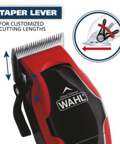 Wahl USA Clip ‘N Trim 2 In 1 Corded Hair Clipper with Pop Up Trimmer Kit, Perfect for Home Haircuts and Touching Up Around Necklines and Sideburns – Model 79900-1501P 36 81Y9D4EdVzL