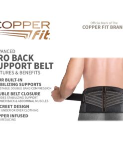 Alternative view of Copper Fit Advanced Back Pro Belt Compression Brace, Large/X-Large