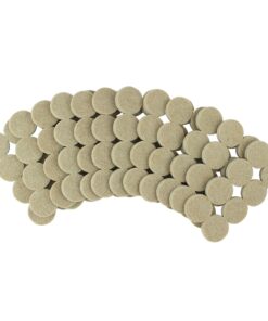 Smart Surface 8725 Heavy Duty Self Adhesive Furniture Felt Pads 1-Inch Round Oatmeal 96-Piece Value Pack in Resealable Bag 7 81YBFPBia8L