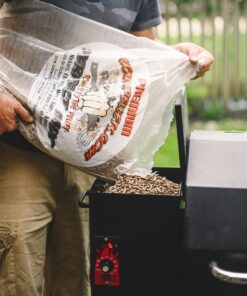 CookinPellets Perfect Mix Natural Hardwood Hickory, Cherry, Hard Maple, and Apple BBQ Grill Wood Pellets for Pellet Grill and Pellet Smoker, 40 Lb Bag 29 81YBRYlUboL