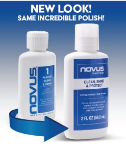 NOVUS 7020 | Plastic Clean & Shine #1 | 8 Ounce Bottle #1 Plastic Clean & Shine 30 81YBxKlXoL