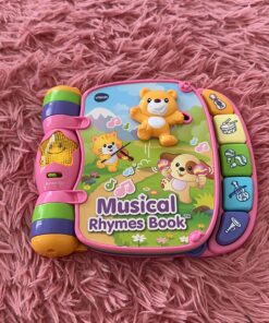 VTech Musical Rhymes Book, Pink Standard Packaging 31 81YCbL2roJL