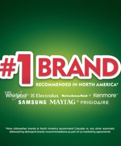 Cascade Original Dishwasher Pods, Actionpacs Dishwasher Detergent Tablets, Fresh Scent, 105 Count (Packaging May Vary) 105 Count (Pack of 1) 17 81YCnFFziDL