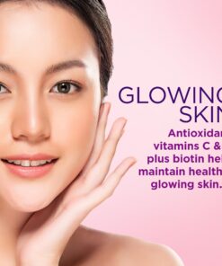 Nature's Bounty Hair, Skin & Nails with Biotin, Strawberry Gummies Vitamin Supplement, Supports Hair, Skin, and Nail Health for Women, 2500 mcg, 140 Ct 140 Count (Pack of 1) 19 81YDOFFBYLL