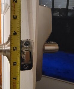 Schlage FE575 CAM 619 ACC Camelot Keypad Lock with Accent Lever, Auto-Lock, Electronic Keyless Entry, Satin Nickel Camelot Trim 14 81YExUL50TL