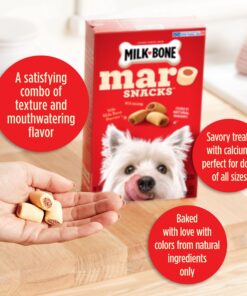 Milk-Bone MaroSnacks Dog Treats, Beef, 40 Ounce All Size Dogs 40 Ounce (Pack of 1) 28 81YFIrbPq3S