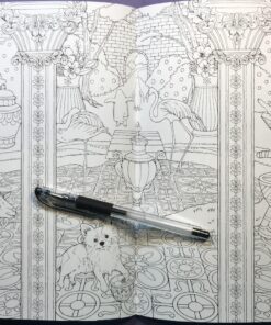 Mori ga kanaderu rhapsody. Rhapsody in the forest.(Coloring Book Japan Edition) 46 81YG9zFK QL