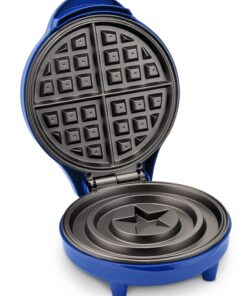 Alternative view of Marvel MVA-278 Captain America Waffle Maker, Blue