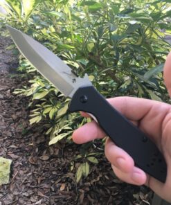 Kershaw Large CQC 4KXL Pocketknife from Kershaw-Emerson (6055) Delivers Durability and Classic Strength with Instant Open, Frame Lock, Reversible Pocket Clip and Precision Technology; 6.1 oz 47 81YGvtYi3rL