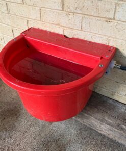 Little Giant® Automatic Animal Waterer | 4 Gallon | Float Controlled Automatic Waterer for Livestock | Heavy Duty and Durable | Made in USA | Red 17 81YHTu5CkoL