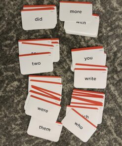 Think Tank Scholar 520 Sight Words Flash Cards (Award-Winning) Set - Preschool (Pre K) Kindergarten 1st 2nd 3rd Grade Homeschool (Kids Ages 3, 4, 5, 6, 7, 8, 9) Dolch & Fry High Frequency Sight Word Sight Words Bundle 46 81YHakV9nvL