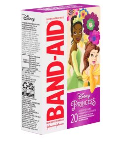 Band-Aid Brand Adhesive Bandages for Minor Cuts & Scrapes, Wound Care Featuring Disney Princess Characters, Fun Bandages for Kids and Toddlers, Assorted Sizes, 20 Count 36 81YJ4MiDN1L