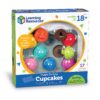 Learning Resources Smart Snacks Shape Sorting Cupcakes,17 Pieces, Ages 18 Months+, Fine Motor, Color & Shape Recognition Single 3 81YJmjpbdiL