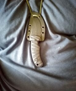 Schrade Wolverine Mini Fixed Blade with 65MN High Carbon Stainless Steel for Outdoor Survival Multi 37 81YK8P0f7PL